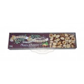 Nougat noir Amandes Noisettes - Nougat Jonquier - Barre 125g