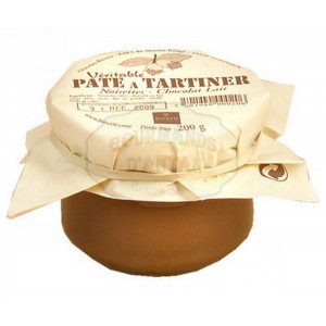 Véritable pâte à tartiner Bovetti noisettes - Chocolat LAIT 200g