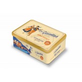 Crêpes dentelle Chocolat LAIT - Coffret métal "Bigoudène Bleu" 200g - Gavottes