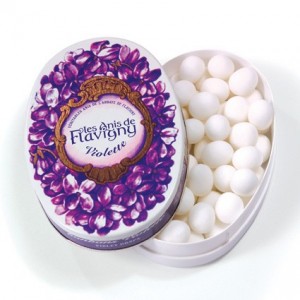 Anis de Flavigny VIOLETTE - Boite Ovale 50g