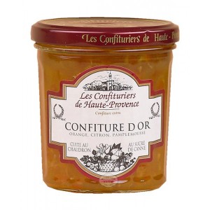 Confiture d'or (Orange, Citron, Pamplemousse) "Les Confituriers de Haute-Provence"