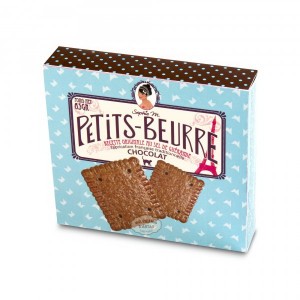 Petits-beurre CHOCOLAT traditionnels au sel de Guérande - 65g