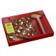 Tablette Provençale avec maillet Chocolat noir aux fruits secs et confits Monbana - 400g