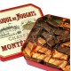 Assortiment Nougat de Montélimar chocolat  noir et lait-orange -  Boite métal 