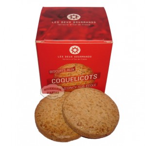 Biscuit Sablé artisanal aux Coquelicots - Les Deux Gourmands