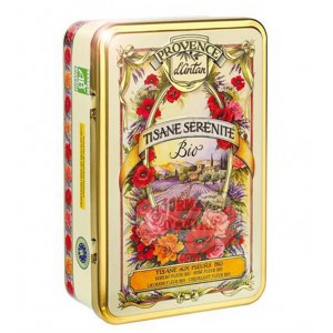 Tisane Sérénité aux Fleurs Bio Provence d'Antan - Boîte métal