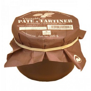 Véritable pâte à tartiner Bovetti noisettes - Chocolat NOIR 200g