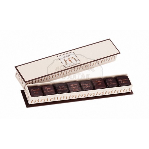 Coffret Maison Noir 24 chocolats La maison du chocolat