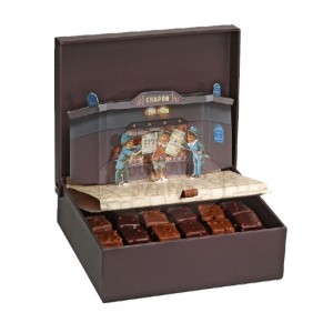 Assortiment de chocolats Coffret Théatre Chapon - 660g