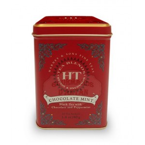 Thé Chocolate Mint Harney & Sons - Boite métal