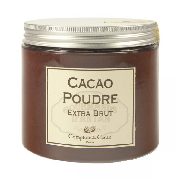 Cacao Poudre non sucré extra fin - Comptoir du Cacao - 350g - Gourmands  d'Antan