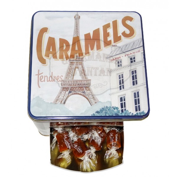 Boîte servez vous caramels tendres au beurre salé 500g La Maison