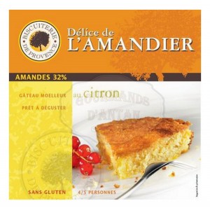 Délice de l'Amandier Citron - Sans Gluten - Biscuiterie de Provence