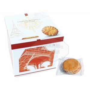 Galettes Fines pur beurre -  Boîte fer "4 Vues de France" 120g