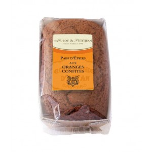 Pain d'épices aux oranges confites Mulot & Petitjean - 180g