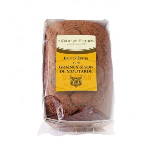 Pain d'épices aux graines et au son de moutarde Mulot & Petitjean - 180g