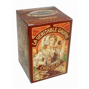 Gaufres Pur beurre Chocolat - La Dunkerquoise - Etui carton 150g