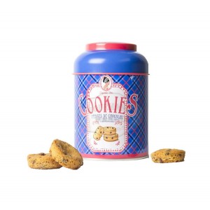 Cookies aux pépites de chocolat - Boite métal 125g