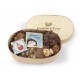 Chocolats NOEL Assortiment  - Comptoir du cacao - Boite en bois 120g