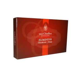 Florentins Chocolat Noir & Orange Chatillon - boite 100g