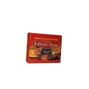 Florentins Chocolat Noir & Orange Chatillon - mini étui (x3) -20g