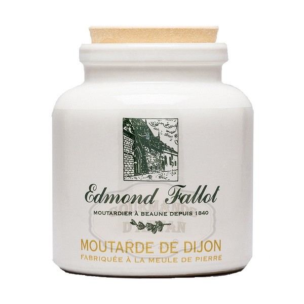 Moutarde de Dijon Pot en grès 250g - Fallot - Gourmands d'Antan