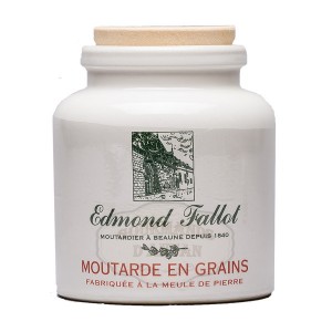 Moutarde de Dijon Pot en grès 250g - Fallot - Gourmands d'Antan