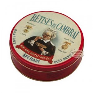 Bêtises de Cambrai MENTHE  - Boite collection 75g