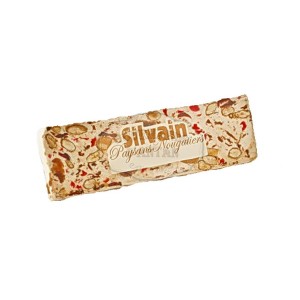 Nougat Blanc FRUITS ROUGES Silvain - barre 100g