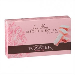 Mini Biscuits Roses de Reims - Fossier - Boite 110g