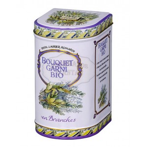 Bouquet garni Bio en branches Provence d'Antan - Boîte métal 15g