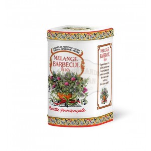 Mélange barbecue Bio Provence d'Antan - Boîte métal 50g