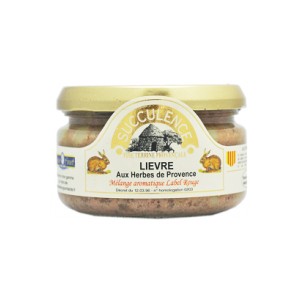 Terrine Lièvre aux herbes de provence - Succulence - 180g