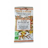 Biopastilles de tisane à sucer Anis étoilé biologique - 15g (25 pastilles)