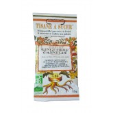 Biopastilles de tisane à sucer Gingembre-cannelle biologique - 15g (25 pastilles)