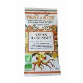 Biopastilles de tisane à sucer Sapin - Romarin biologique - 15g (25 pastilles)