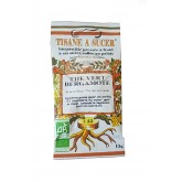 Biopastilles de tisane à sucer Thé vert - Bergamote biologique - 15g (25 pastilles)