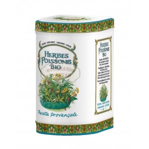 Herbes à Poissons Bio Provence d'Antan - Boite fer luxe 45g