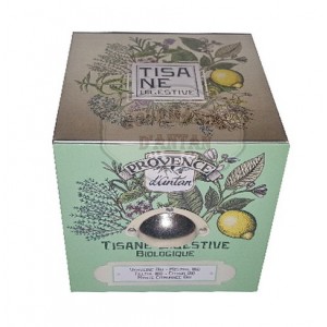 Tisane Digestive Bio Provence d'Antan - Boite cube métal