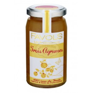 Confiture 100% trois Agrumes - Favols 250g