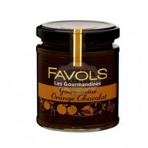 Gourmandise Orange Chocolat (Pâte à tartiner) - Favols 220g