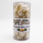 Nougat Blanc TENDRE (papillotes) - Boite de 200g - Nougat Jonquier