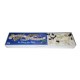 Nougat Blanc tendre MYRTILLE - Nougat Jonquier - Barre 125g