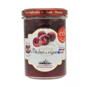 Confiture de Pêches de vigne  "Les Confituriers de Haute-Provence"  240g