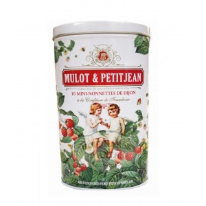 Mini-nonnettes FRAMBOISE - Boite métal collector - 190g