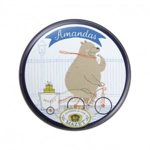 Amandas boite Ours - Mazet 65g