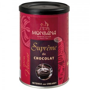 Monbana Chocolat en poudre à l'italienne Suprême de Chocolat - Boîte 250g