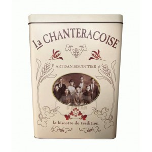 Biscottes « L’Authentique » Boite fer Collector Famille - La Chanteracoise.