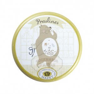 Praslines boite Ours - Mazet 65g