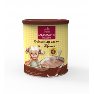 Monbana Boisson au cacao pour le petit déjeuner - 500g